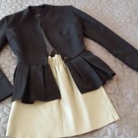 Стилен сет от сако Evis и кожена пола, снимка 12 - Сака - 35849863