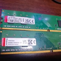 2х Kingston 4GB DDR4 PC4-21300 2666MHz CL19 KVR26N19S6/4, снимка 2 - RAM памет - 41559192