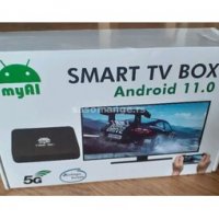 !!Нови quad core 1.7G tv box myAl T95 5G Android 11 4GB RAM 64GB ROM 12 месеца гаранция от вносител, снимка 14 - Приемници и антени - 39337319