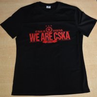 Нова тениска WE ARE CSKA!Тениска ЦСКА!, снимка 1 - Фен артикули - 34013761