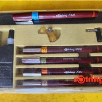 Рапидографи Rotring model 2000 с 4 писци в ориганалната кутия, снимка 4 - Ученически пособия, канцеларски материали - 42655039