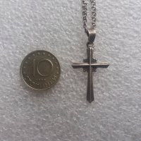 Православен сребърен кръст 925 с верижка!, снимка 4 - Антикварни и старинни предмети - 40761651