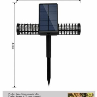 Соларна лампа против комари, снимка 2 - Соларни лампи - 44711663