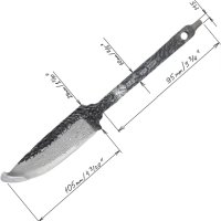 Висококачествено острие от дамаск (централен слой VG-10) за монтиране на нож., снимка 4 - Ножове - 42339968