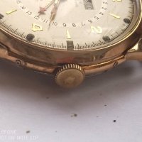Швейцарски Часовник Dulux triplay - 1960 Ден, месец, дата, снимка 3 - Мъжки - 41020696
