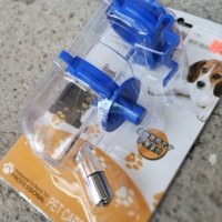 Поилка за куче със захващане за транспортна чанта , снимка 1 - За кучета - 41550475