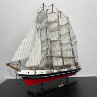 Огромен модел на кораб №5189, снимка 1 - Антикварни и старинни предмети - 44651280