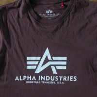 alpha industries - страхотна мъжка тениска , снимка 1 - Тениски - 40633863