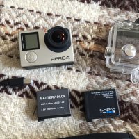 Екшън Камера GoPro Hero 4 Black с 2 батерии и много аксесоари + Гимбъл, снимка 6 - Камери - 41083920