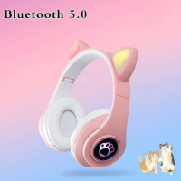 Светещи Bluetooth Слушалки CATS, снимка 4 - Слушалки и портативни колонки - 36363200