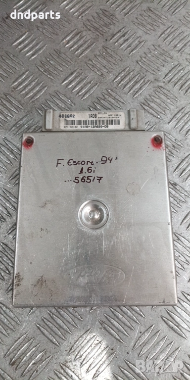 Компютър Ford Escort 1.6i 1994г. 91AB-12A650-DB , снимка 1