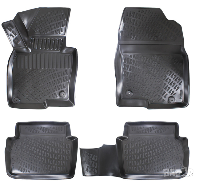 Гумени стелки RizLine за Mazda CX5 2012-2017, снимка 1