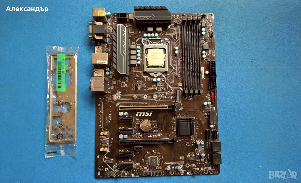 Дънна платка MSI Z270-A PRO, Display Port, socket 1151, снимка 1