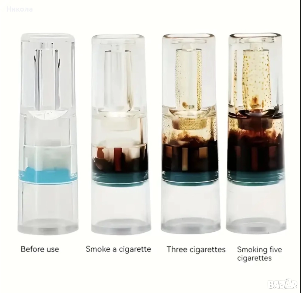 Цигаре филтър за цигари пречиства пушенето 20 бр, снимка 1