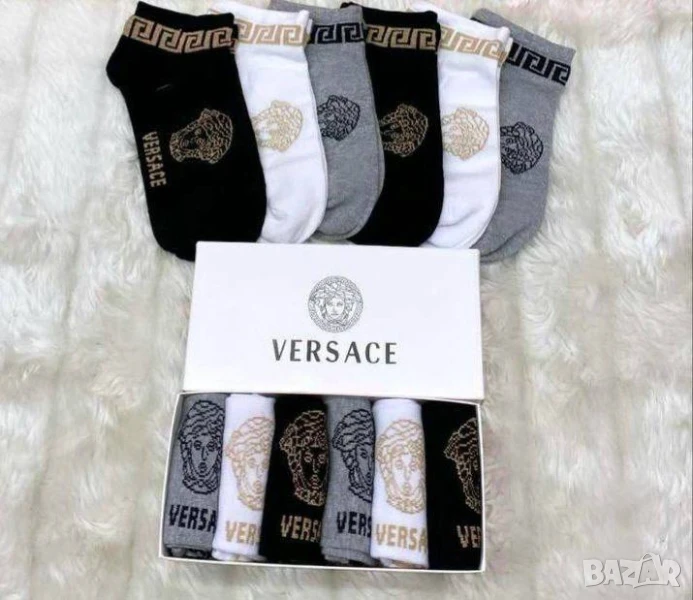 чорапи в кутия nike lacoste gucci hermes louis vuitton chanel , снимка 1