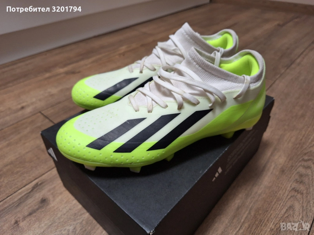 Футболни обувки Adidas X Crazyfast.3 FG kids - # 41 1/3, снимка 1