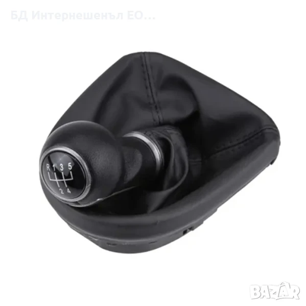 Топка за скоростен лост с маншон, Seat Leon, Toledo, Altea, Кожа, снимка 1