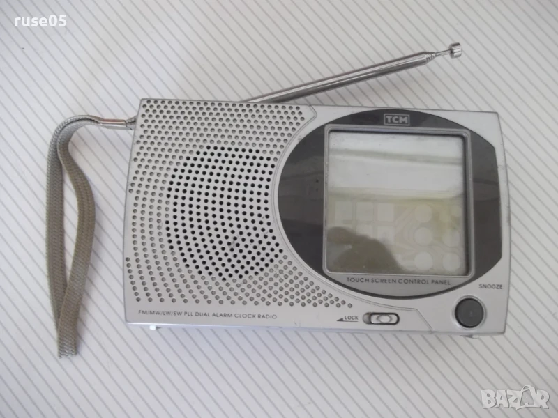 Радиотранзистор "TCM 205734" работещ, снимка 1