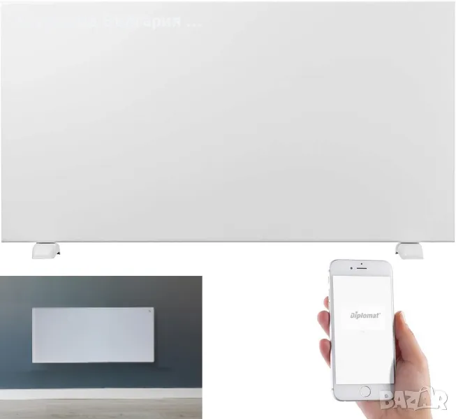 Енергоспестяващ Wi-fi конвектор Diplomat, снимка 1