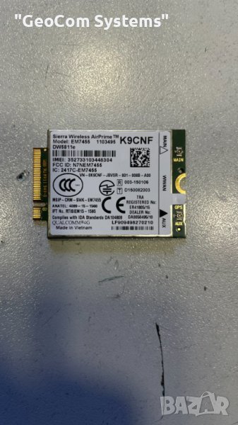Dell Wireless 5811e 4G/LTE/GPS WWAN модул (MR7VT), снимка 1