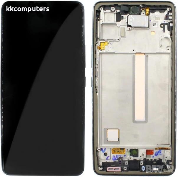 OLED Съвместим LCD Дисплей за Samsung SM-A536 / A53 / 5G 2022 / GH82-28024A / GH82-28025A / Тъч скри, снимка 1