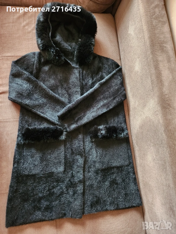 Кашмирено палто жилетка , снимка 1