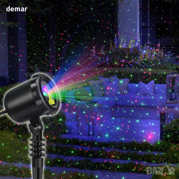 Външен проектор декоративни LED светлини, снимка 1