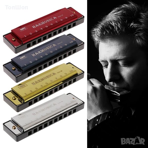 Блус Хармоника 10C - 4 цвята, снимка 1