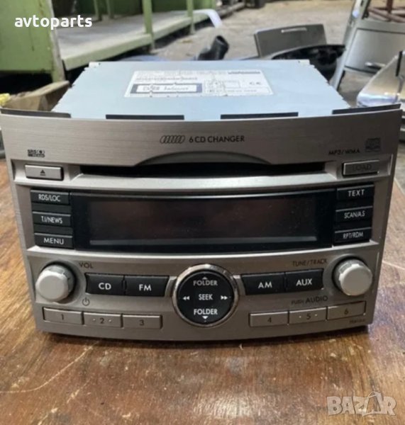 Subaru legacy 2011година оригинално Сд радио, снимка 1