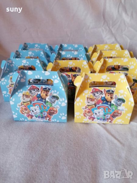 Кутийки за лакомства и подаръчета Пес патрул, снимка 1