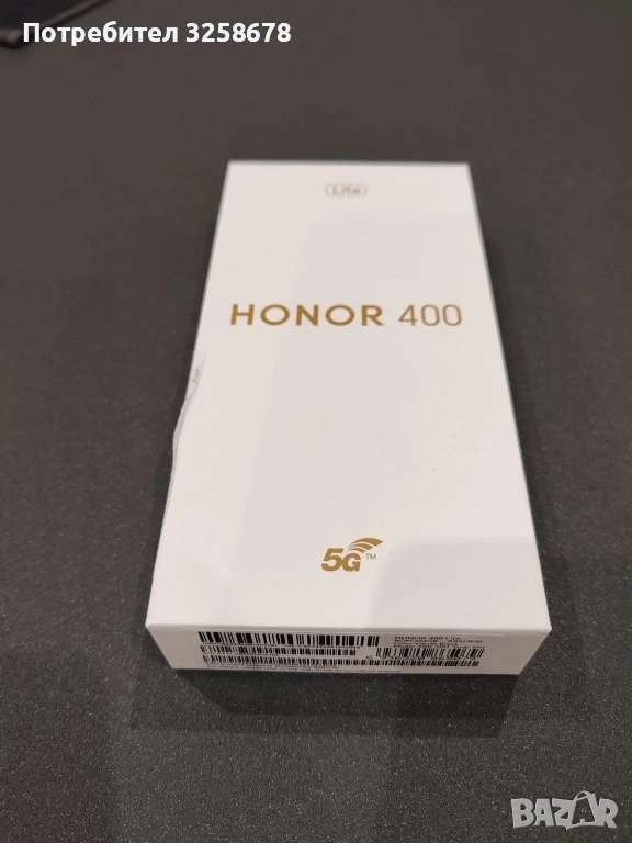 Honor 400 Lite 8 GB / 256 GB - черен, снимка 1