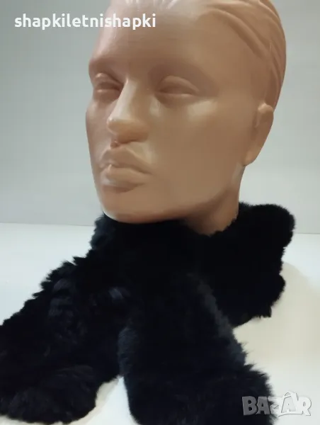 Дамски заешки шал,лукс 139, снимка 1