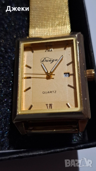 КЛАСИКА--Duaga--Quartz-Unisex луксозен часовник, снимка 1