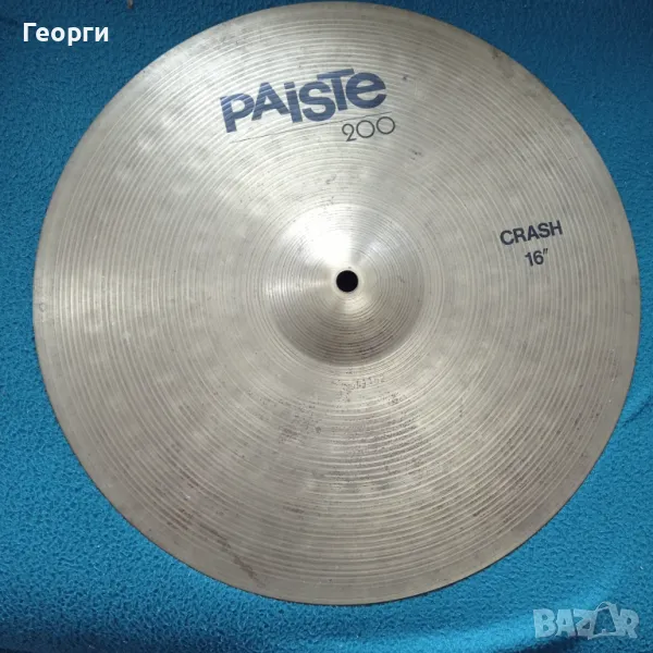 Чинел Paiste 200 Crash 16", снимка 1
