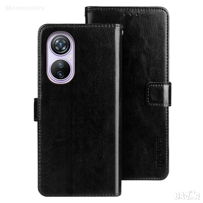 Blackview A200 Pro IDEWEI Wallet Калъф и Протектор, снимка 1