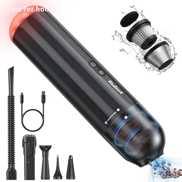 Акумулаторна, ръчна прахосмукачка 6-в-1   RUBOT, снимка 1