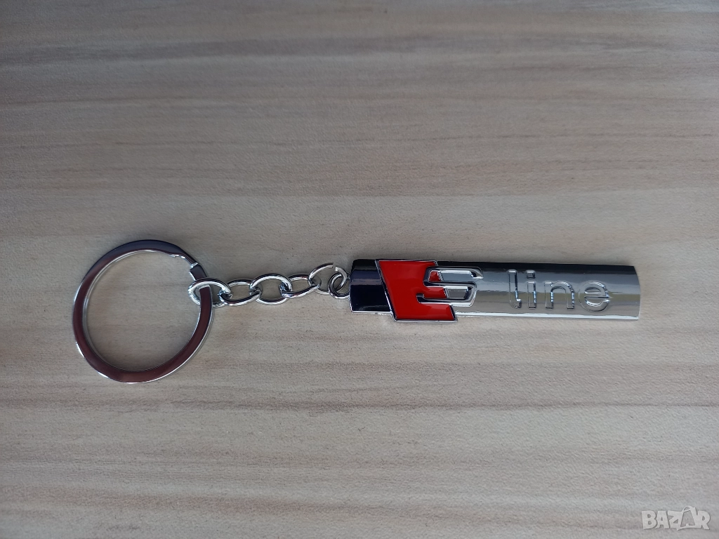 Ключодържател за Audi Ауди - Sline, лого, фенски аксесоари, снимка 1