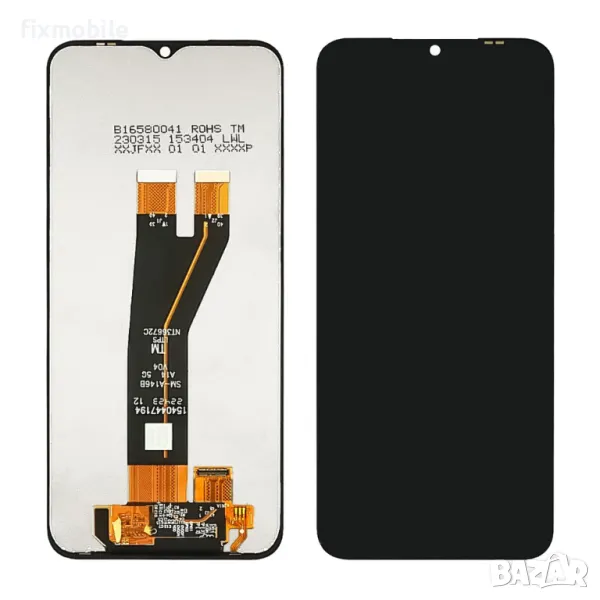 Дисплей за SAMSUNG A146B Galaxy A14 (2023) с черен тъчскрийн (48 pin), снимка 1