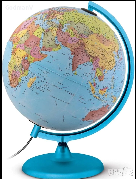 Светещ глобус , снимка 1