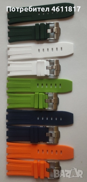 Силиконови каишки за часовник AUDEMARS PIGUET, снимка 1