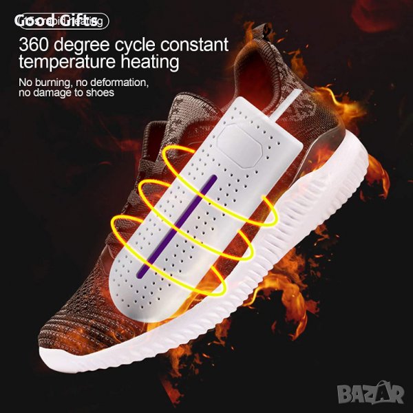 360-градусова сушилня за обувки и чорапи, снимка 1