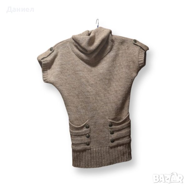 Дамски пуловер с къс ръкав, снимка 1