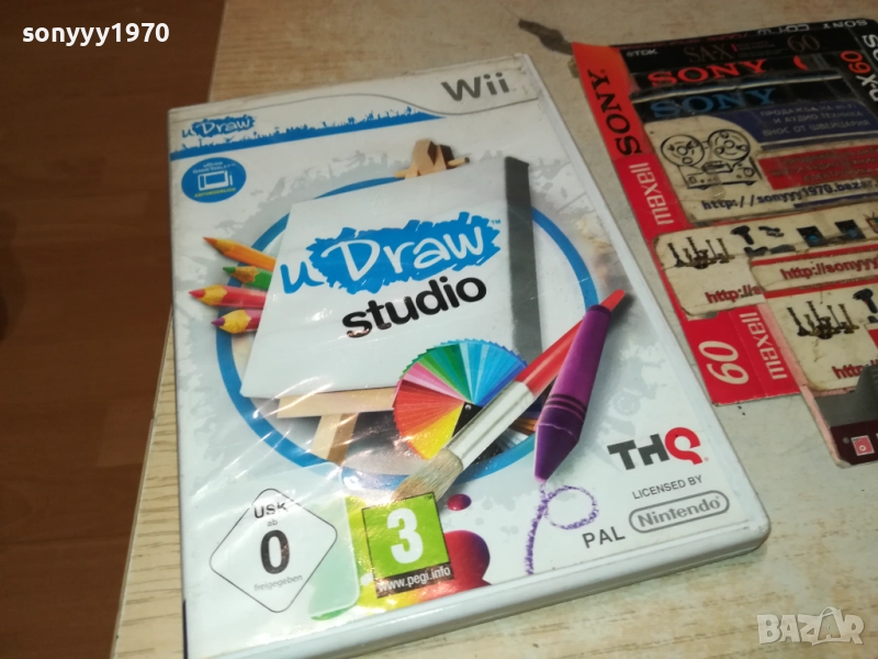 NINTENDO WII U DRAW STUDIO-GAME 1209251030, снимка 1