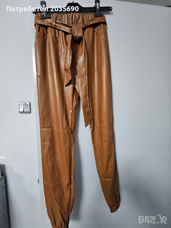 Нов кожен панталон, снимка 1