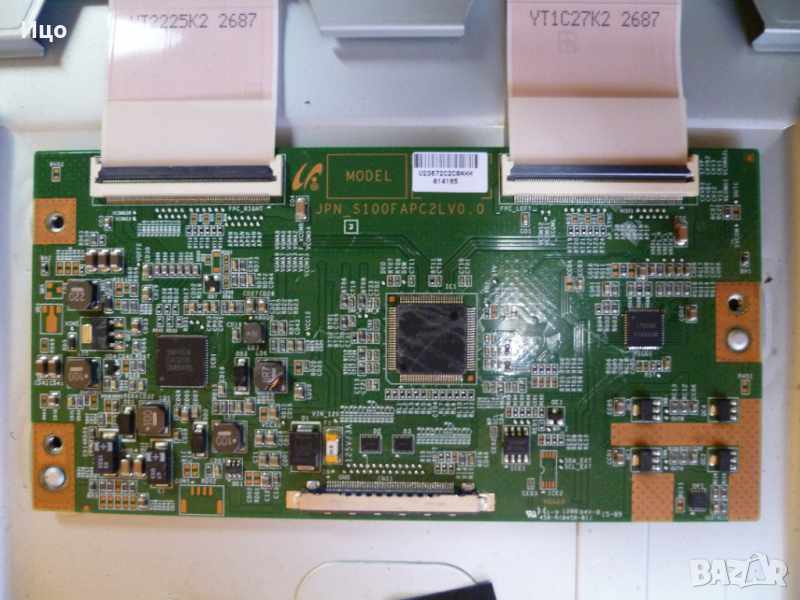 Продавам T-CON Board JPN_S100FAPC2LV0.0 от TOSHIBA 32HL933G, снимка 1