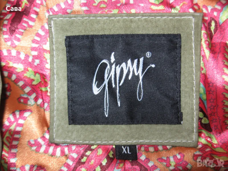 Кожено сако GIPSY  дамско,ХЛ, снимка 1