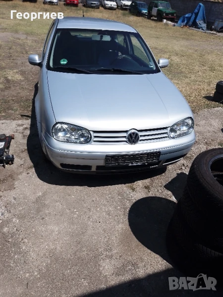 преден капак Фолксваген голф 4 сив металик , снимка 1