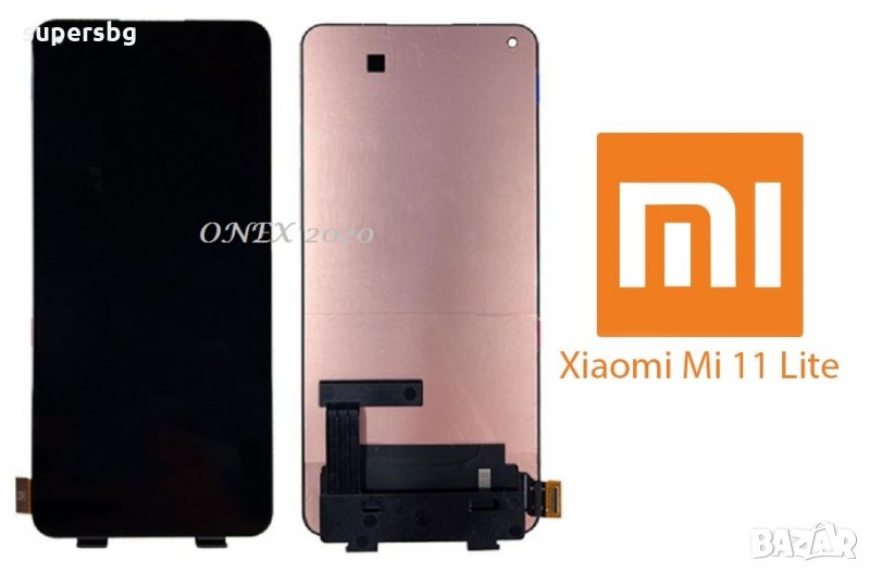 Нов 100% Оригинален LCD Дисплей за Xiaomi Mi 11 Lite 4G / Mİ 11 Lİte 5G  Service Pack no frame , снимка 1