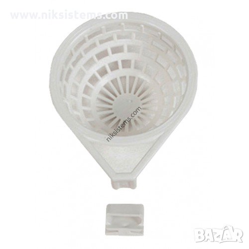 Пластмасово гнездо с куки за Канари и други птици за закачане на решетка - Арт. №: 14526, снимка 1