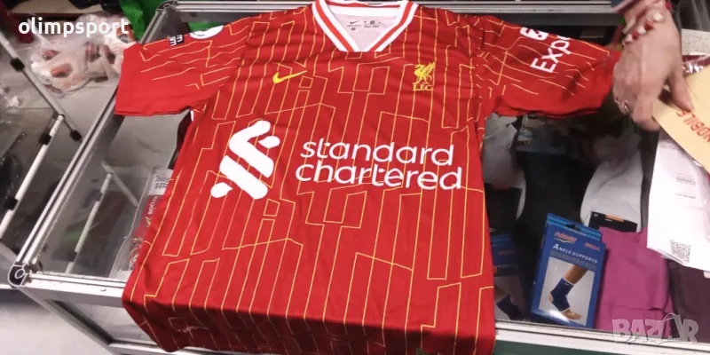 тениска Ливърпул нова   М размер спортно трико материя, снимка 1